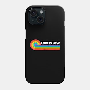 Lgbtq Love Is Love Gay Pride Lgbt Ally Rainbow Flag Phone Case