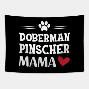 Doberman Pincher Mama Tapestry