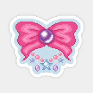 Ribbon Pixel Art Magnet