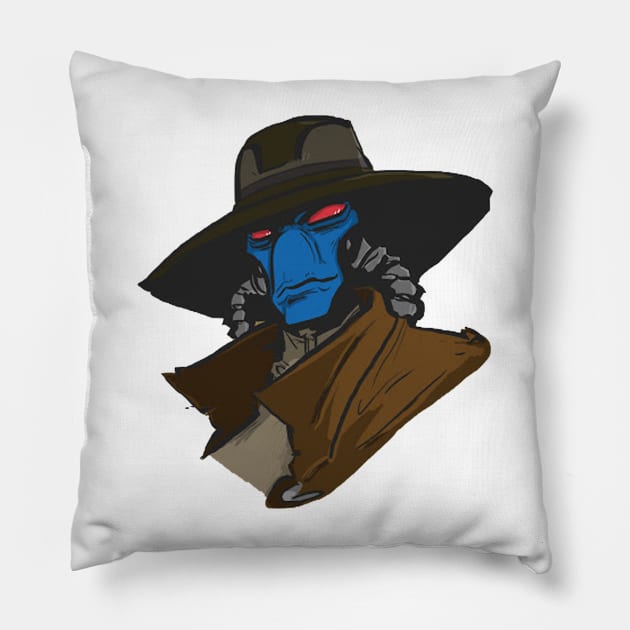 Cad Bane Pillow by Chocolate MilkShake