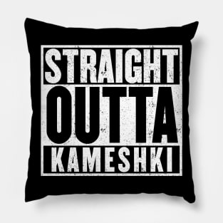 Straight Outta Kameshki T-Shirt Pillow