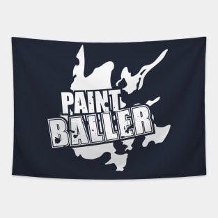 Paintballer Splatter Tapestry