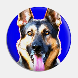 german shepherd Pin