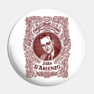 Juan d'Arienzo (in red) Pin