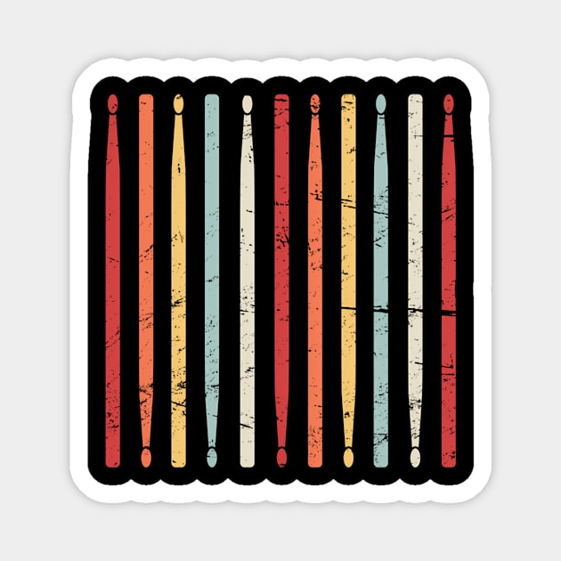 Drumsticks Percussion Marching Band Magnet by SperkerFulis