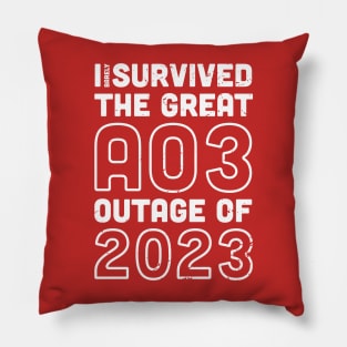 I (barely) Survived The Great AO3 Outage of 2023 Pillow