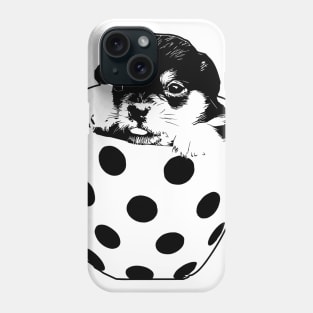 Pup in a Cup Phone Case