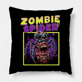 Zombie Spider funny Pillow