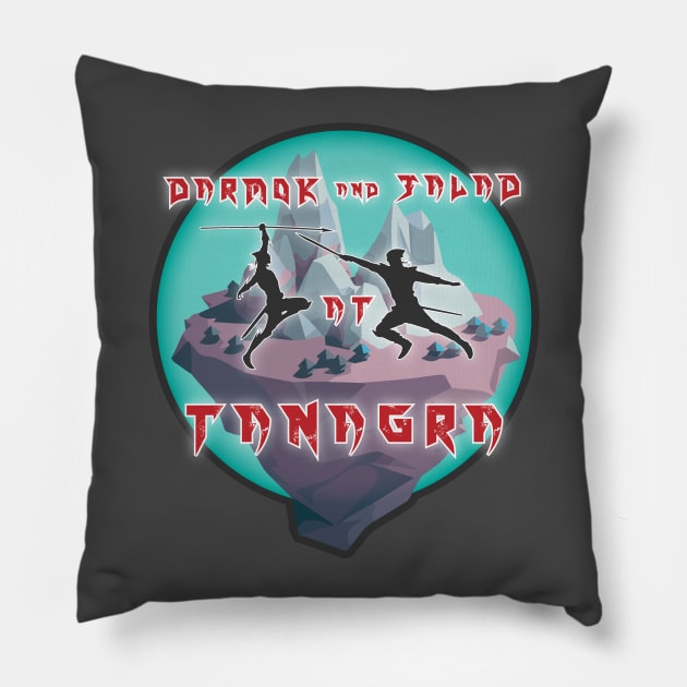 Darmok and Jalad at Tanagra Pillow by creativespero