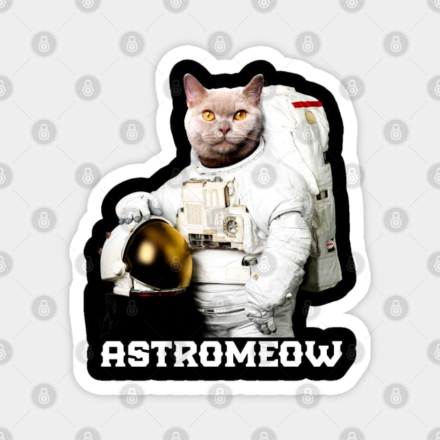 Astrocat Magnet by ArtBot