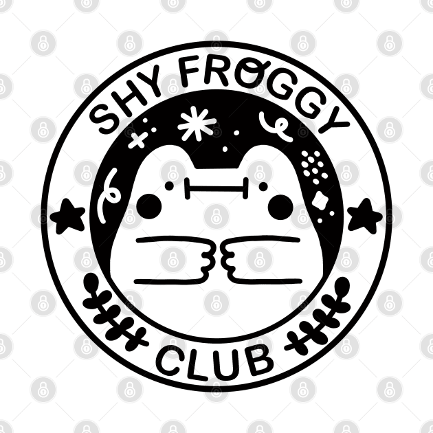 Shy Froggy Club by Figberrytea