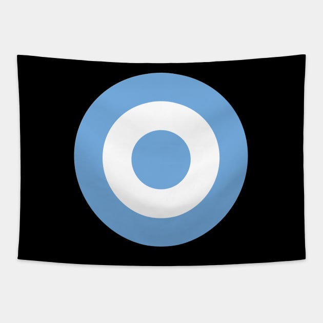 Argentina Air Force Roundel Tapestry by Lyvershop