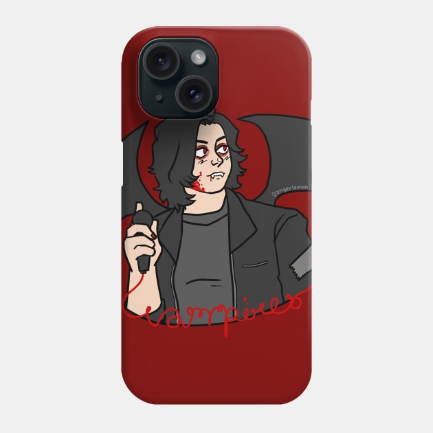 vampires will never hurt you Phone Case by dangerlemon