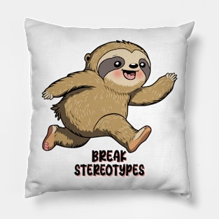 Break Stereotypes Pillow