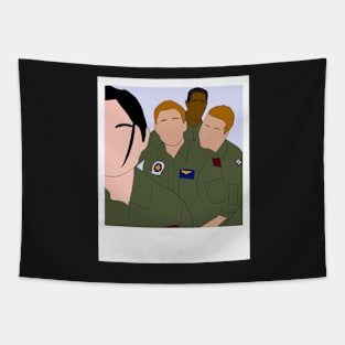 dagger squad photo Tapestry