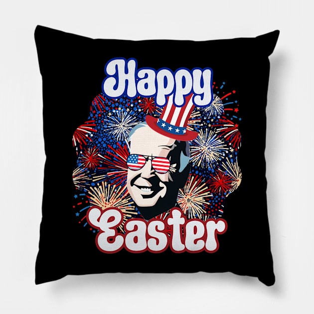4th Of July Shirts Biden Happy 4th of July T-Shirt Pillow by CharismaShop