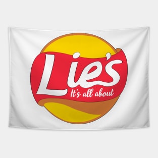 It's all about lies Tapestry