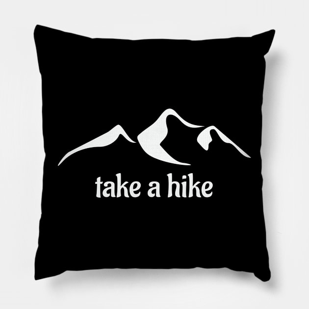 Take a Hike Pillow by RedRock