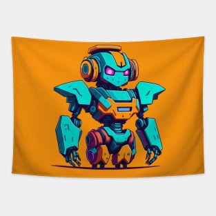 Cute Robot Tapestry