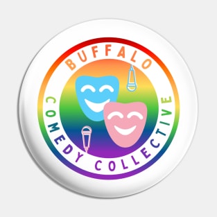 Buffalo Comedy Collective - Pride - Large Logo Pin