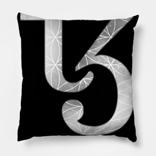 Tezos (XTZ) Logo Design Pillow