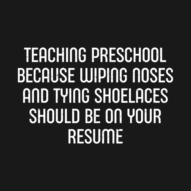 Teaching preschool by trendynoize