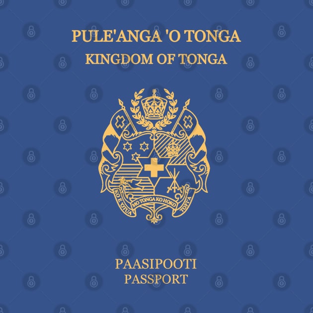 Tonga passport by Travellers