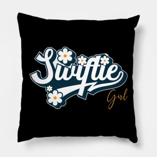 Swiftie Girl Retro-Vintage Grunge Pillow