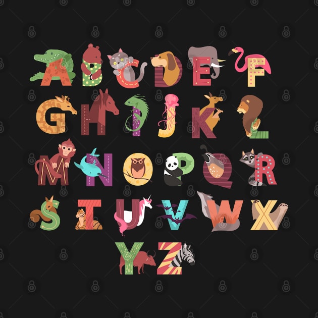 Animal Alphabets by Mako Design 