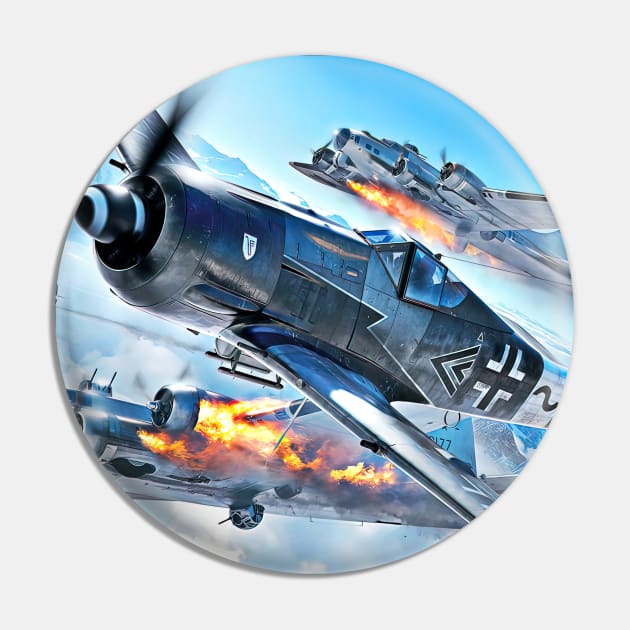 Fw190 Mountain Defense Pin by Aircraft.Lover