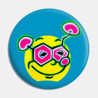 Serotonin smile Pin