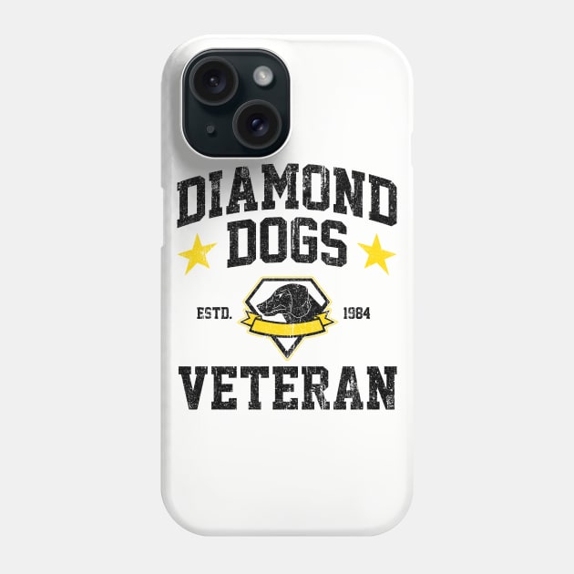 Diamond Dogs Veteran (Variant) Phone Case by huckblade