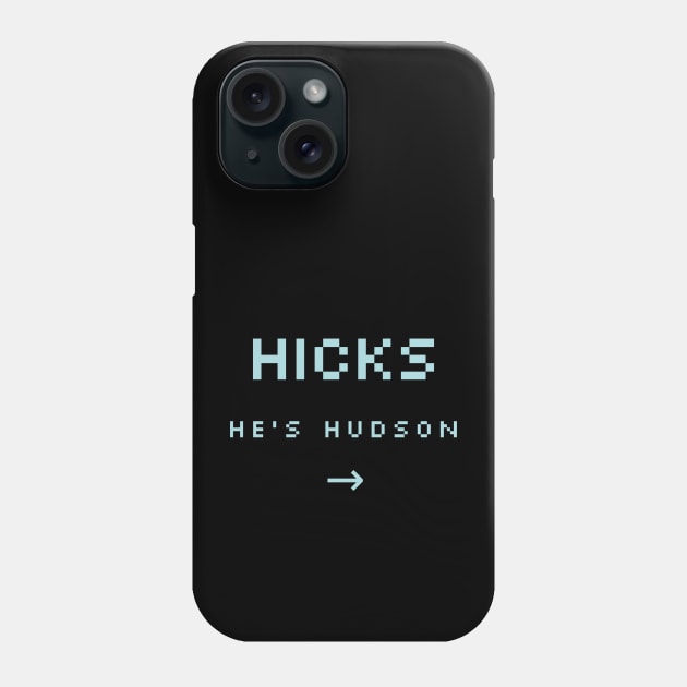 Aliens Corporal Hicks Funny Print Phone Case by SPACE ART & NATURE SHIRTS 