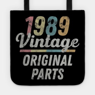 Vintage 1989 classic 31th Birthday Men Women Tote