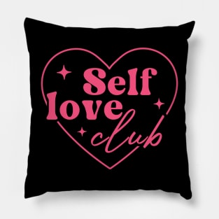 self love club Pillow