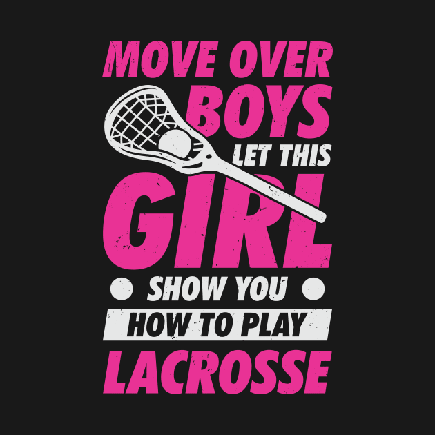 Funny Lacrosse Player Girl Gift by Dolde08