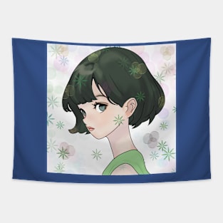 Cute girl Tapestry