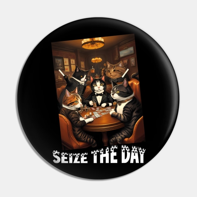 cats seize the day design Pin by marklink