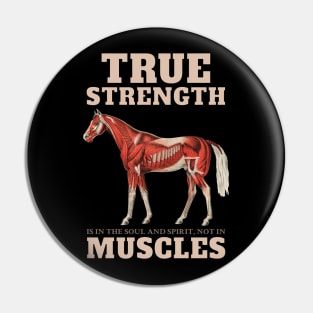 Vintage Muscle Horse Pin