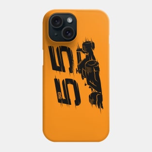 We Race On! 55 [Black] Phone Case