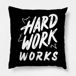 Mindset Calligraphy Quote Pillow