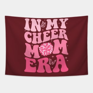 In My Cheer Mom Era Trendy Cheerleading Football Mom Life Tapestry