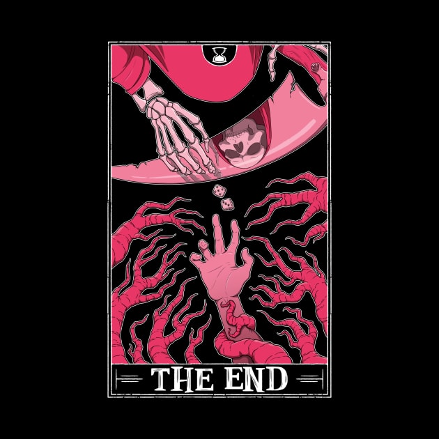 The End Tarot (dark shirt) by Rusty Quill