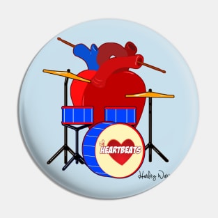 The Heartbeats Pin