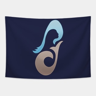 Mermaid emblem Tapestry