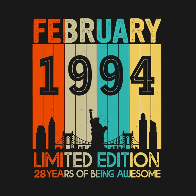 Vintage February 1994 Limited Edition 28 Years Of Being Awesome by sueannharley12