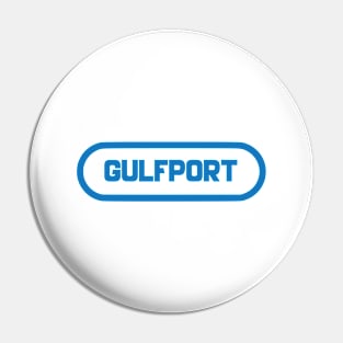 Gulfport City Pin