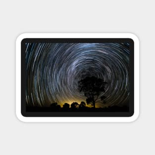 Star trails Magnet