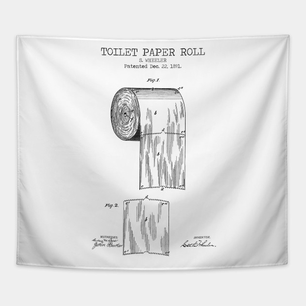Toilet Paper Roll Toilet Paper Roll Tapestry Teepublic