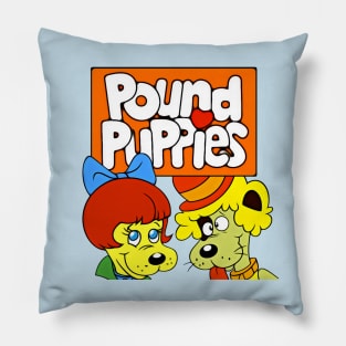 Pound Puppies 80s cartoon classic cute Pillow